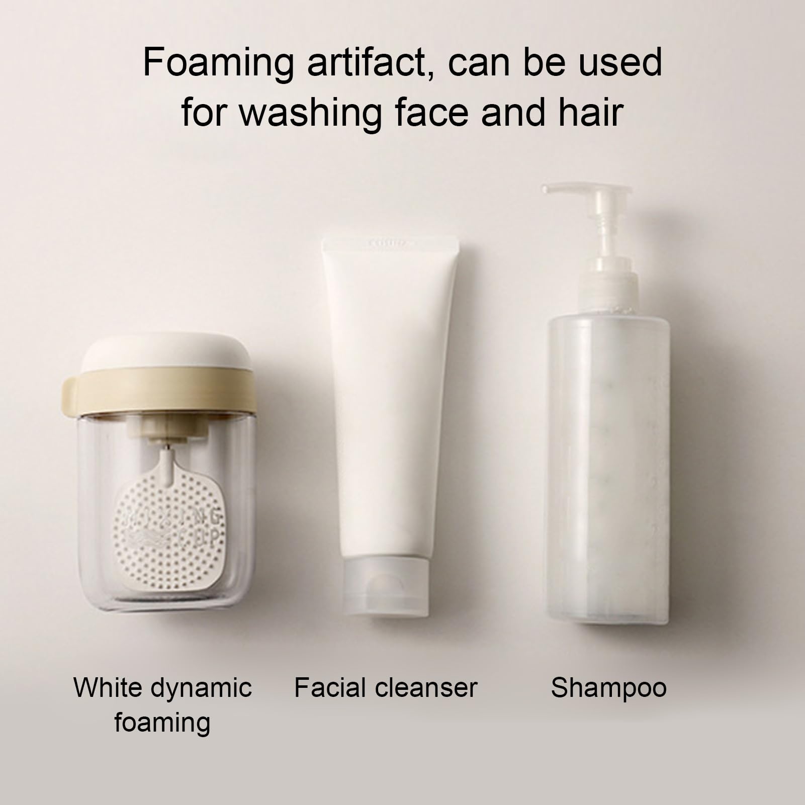 Schiuma per capelli, detergente elettrico per il viso | Bottiglia di schiuma ricaricabile elettrica per la cura della pelle, la pulizia, il gel doccia, la rimozione del trucco e la casa