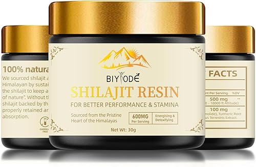 Miniatura 6 de Shilajit Resina Shilajit pura del Himalaya  Grado dorado, 100% orgánico Shilajit con ácido fúlvico y 85+ complejo de minerales traza para energía y