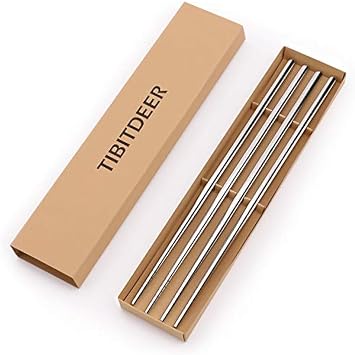 Tibitdeer Titanium Chopsticks 2 Pairs Titanium Chopsticks Ultralight Professional Ti Titanium Cutlery Set Reusable Dishwasher Safe Chopsticks