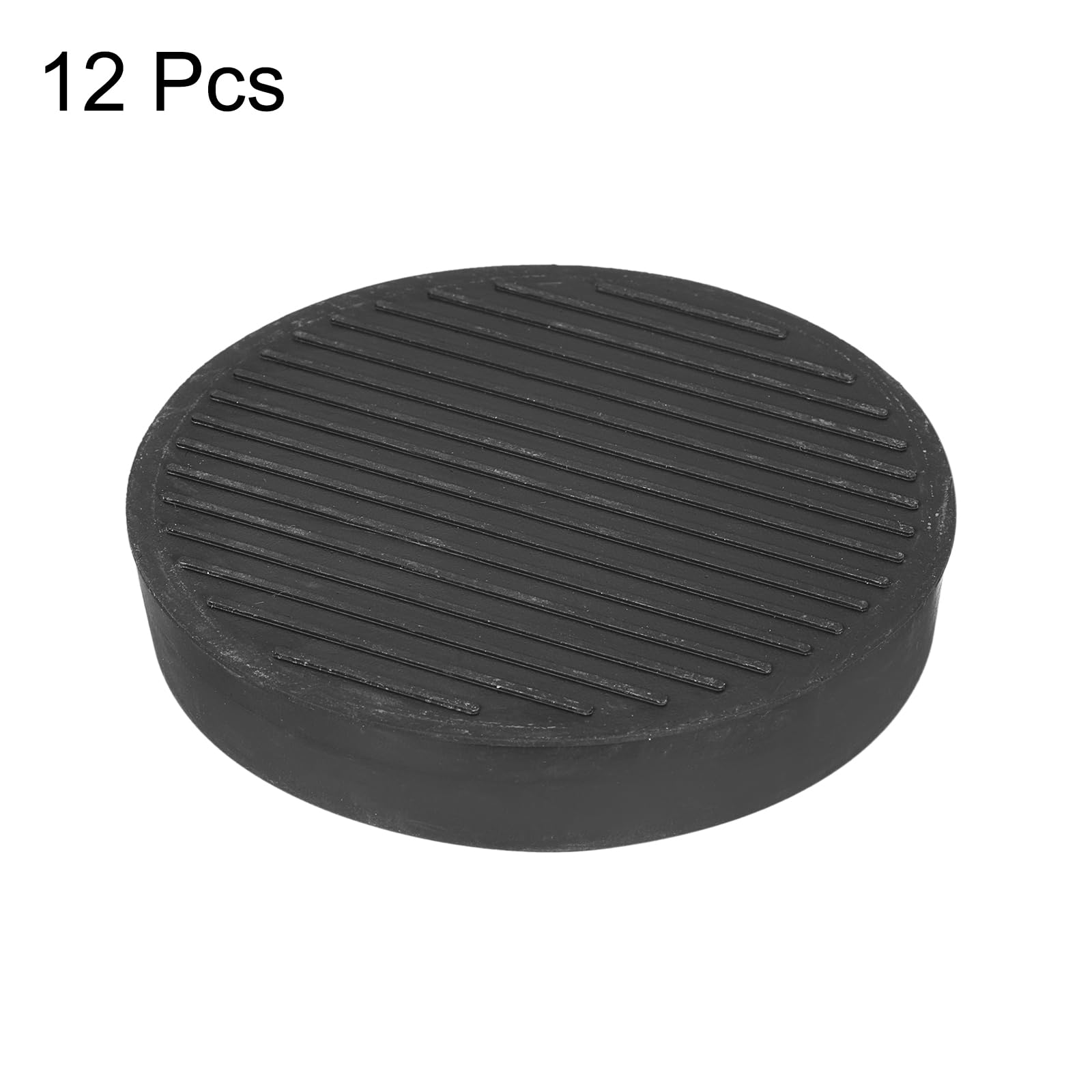 uxcell Chair Leg Floor Protectors,12Pcs 3", Rubber Round Non-Slip Furniture Pads - Image 3
