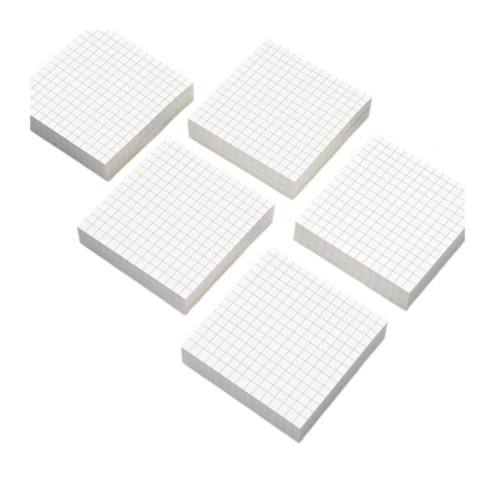 Carnet de notes vierge collant horizontal idéal pour un espace de travail épuré
