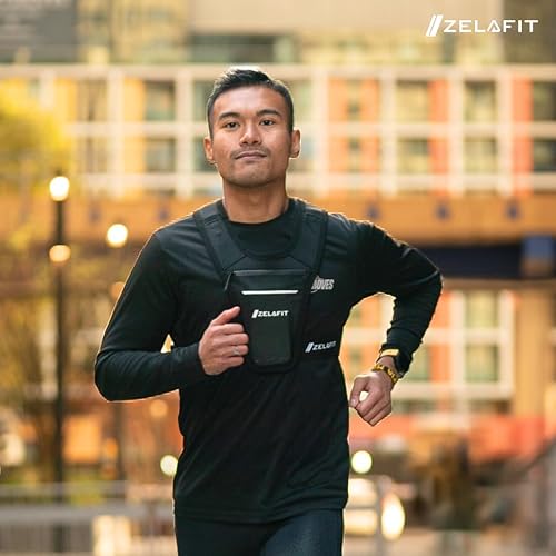 Miniatura 8 de Chaleco de correr para mujeres y hombres, soporte para teléfono de correr, perfecto para equipo de correr, accesorios de correr, artículos