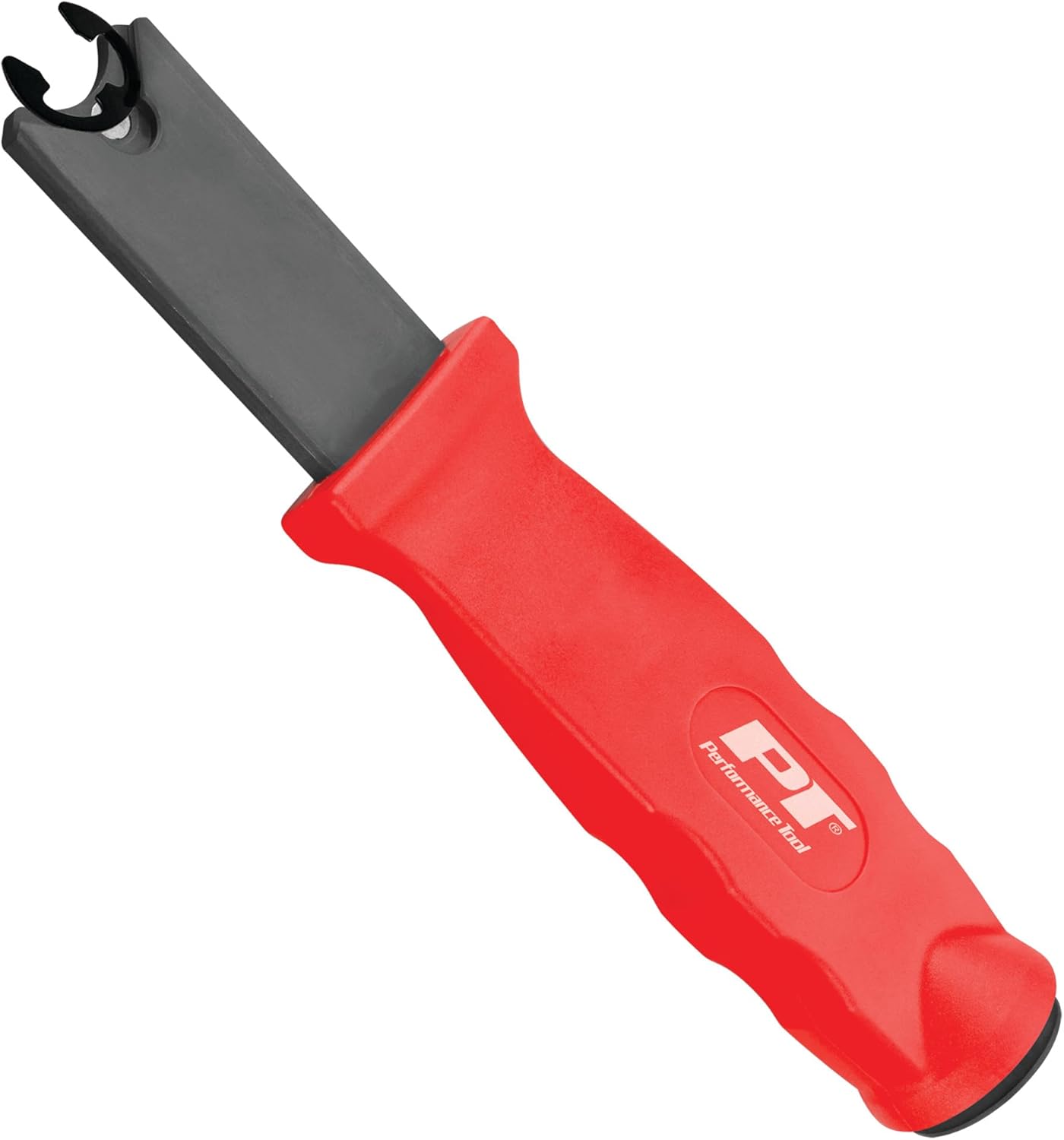 Performance Tool W88000 Magnetic E-Clip Installing Tool: Replace E9-E13 Clips, C-Clips, and U-Joint Clips, Comfort Handle, Easy-Strike Surface, Compatible with Performance Tool W5208, Red