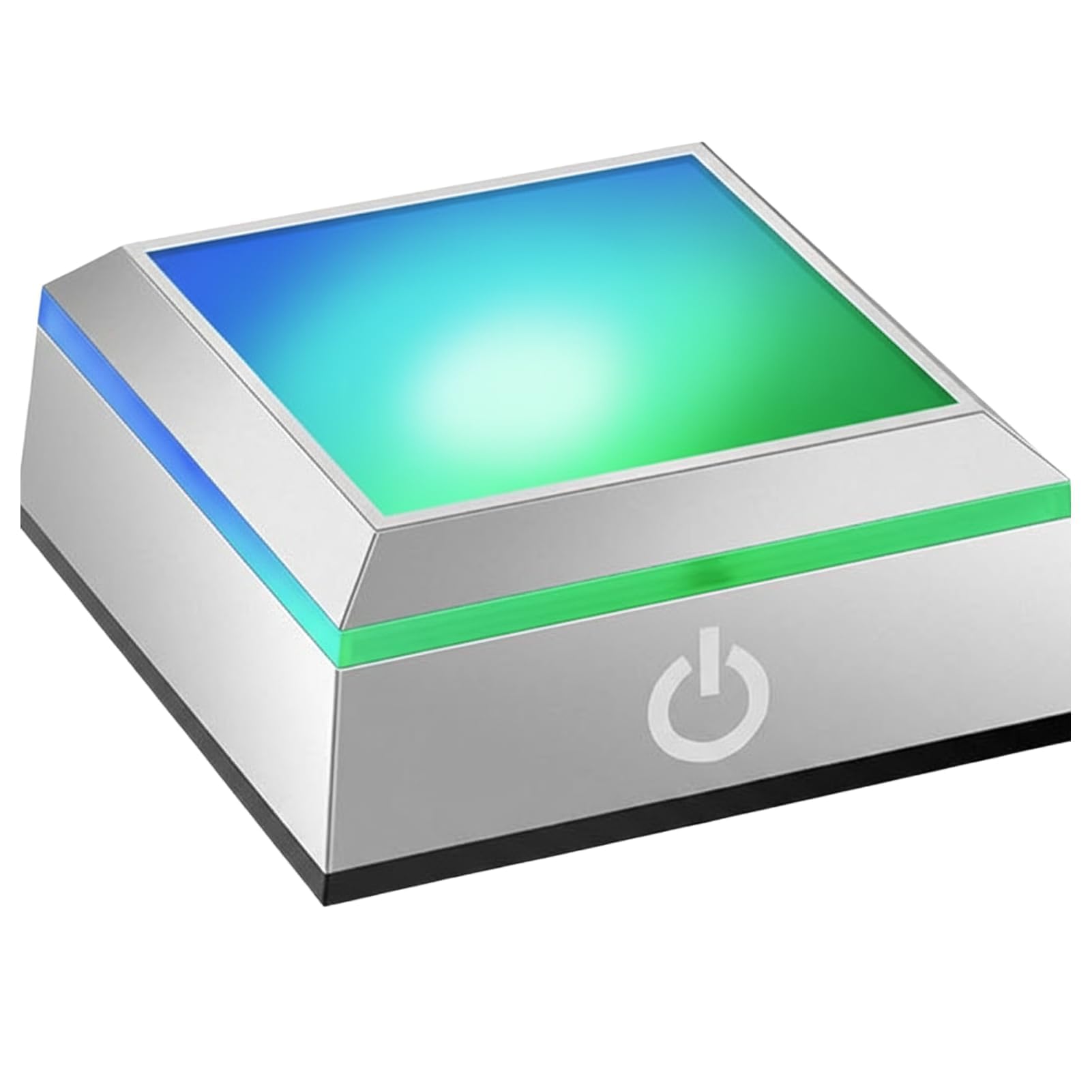 LED Light Base Square Crystal Display Lights 6 Varieties of Colour Stand