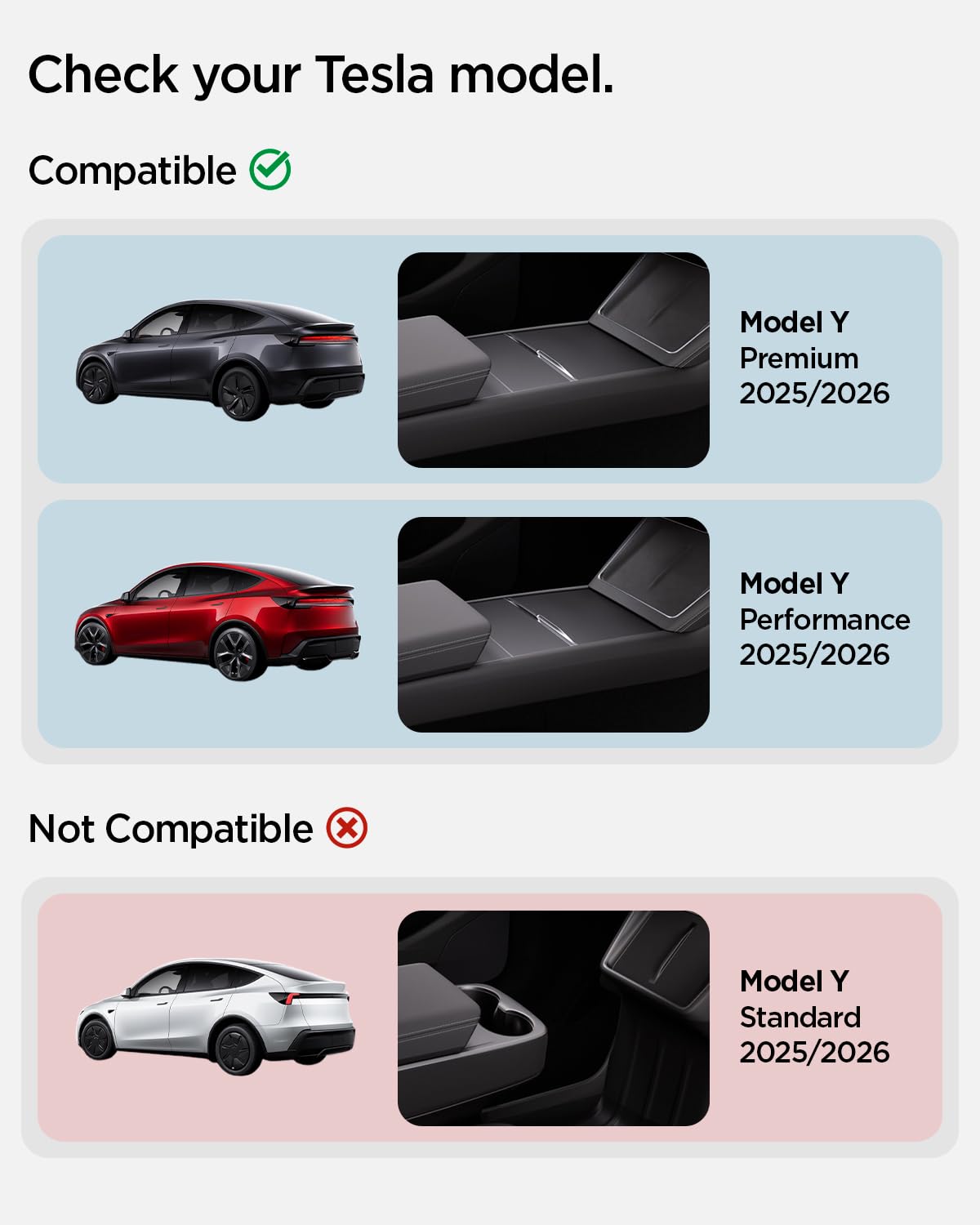 Spigen Rear Bumper Trunk Sill Guard Bumper Protection with Easy Glide Sliding Grooves for 2025/2026 Tesla Model Y Juniper Accessories (Premium & Performance 2025/2026) - Black