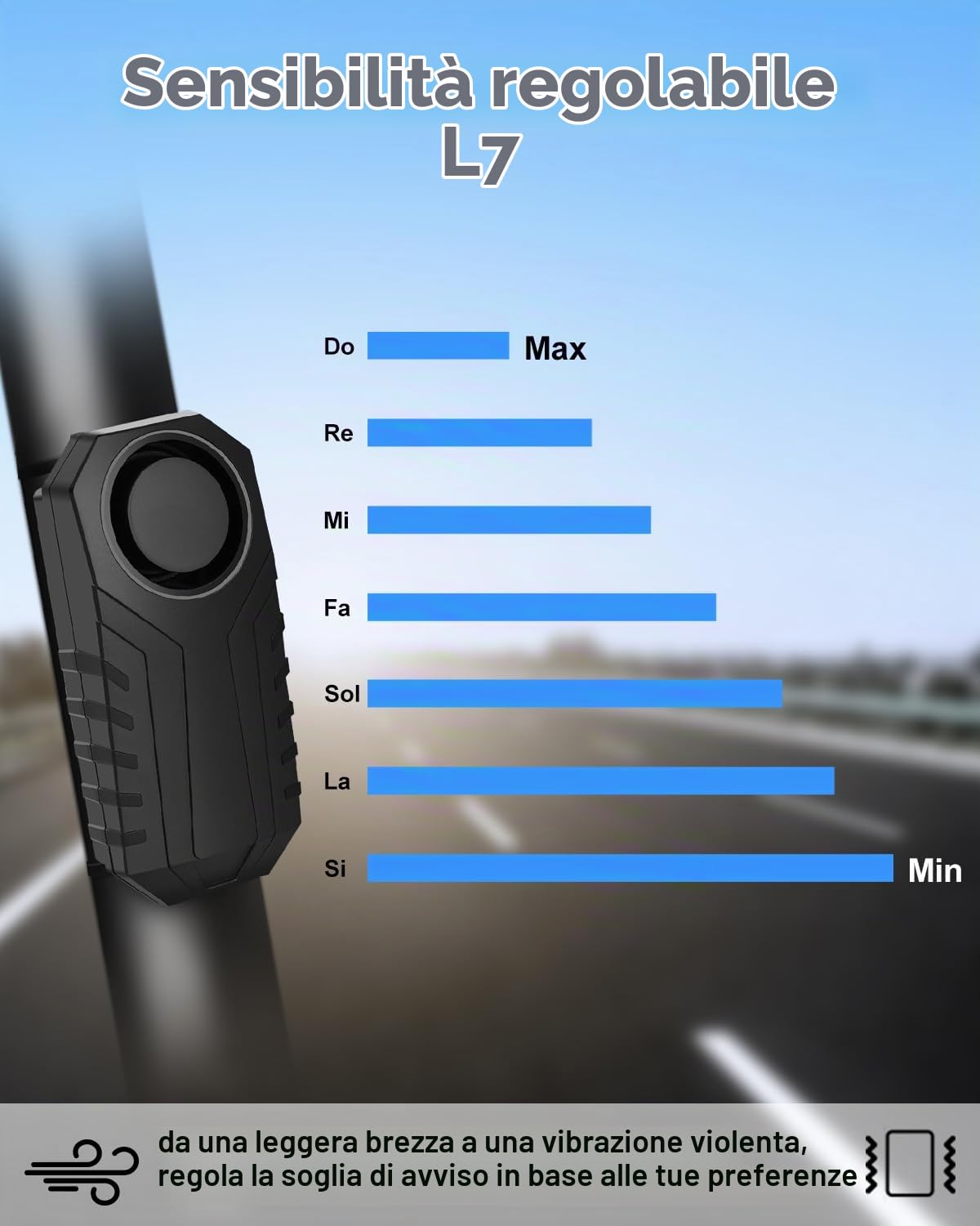 Cruxer Allarme Moto Bicicletta Con Telecomando,Senza Fili Antifurto Bici Impermeabile IP65,113dB, Elettronico, Monopattino Elettrico Auto, Sonoro, Veicoli Porta Finestra