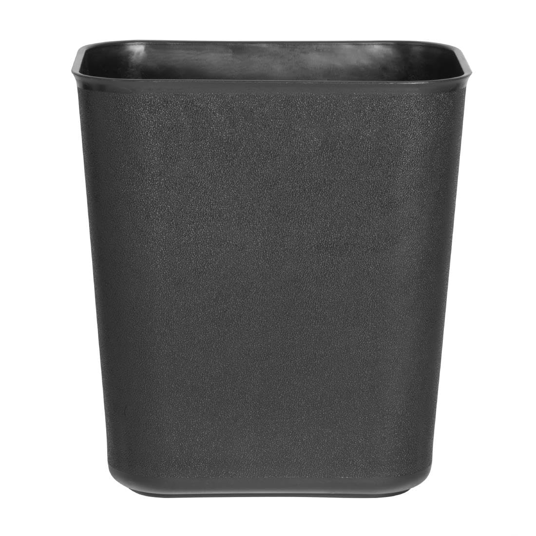 Bolero Waste Bin Black 8Ltr - Small Rubbish Trash Can FU598