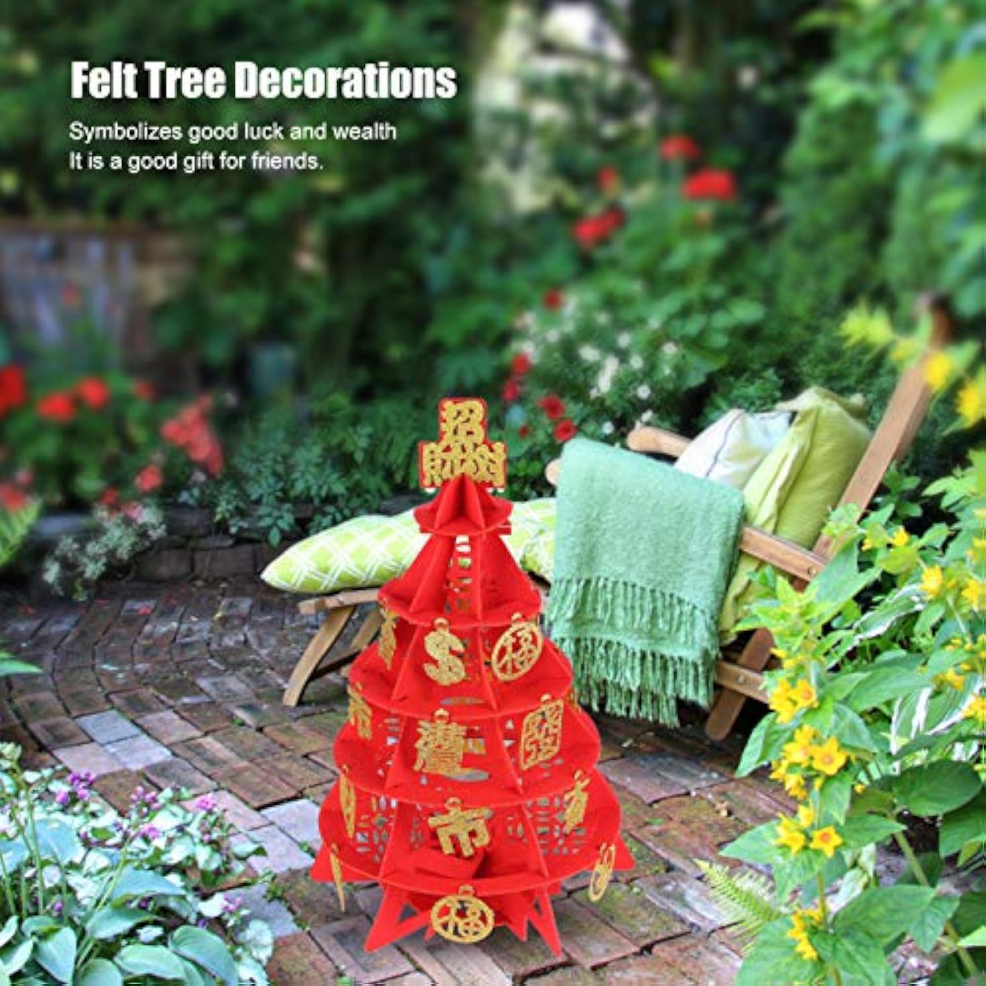 Felt Tree Decorations Eco-Friendly DIY Tree