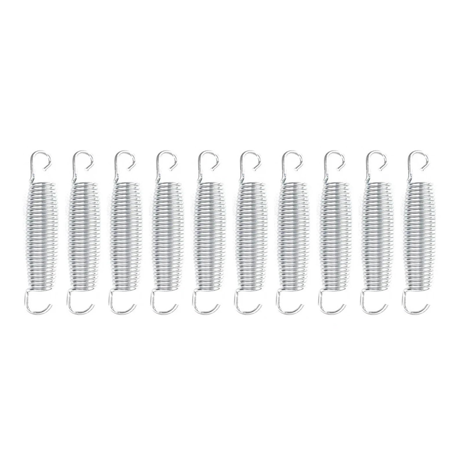Colchoneta Recambio Exterior Trampolín Resortes De Trampolín De Acero Inoxidable, Repuesto De Trampolín, Piezas De Kit Resistentes, 10 Uds.