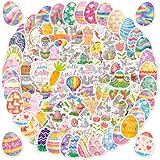 Éléments de Pâques : L'étiquette des autocollants de Pâques couvre les éléments traditionnels de Pâques, y compris le lapin, l'œuf, le poulet, la fleur, etc., vous pouvez le coller n'importe où, créer une atmosphère de festival.