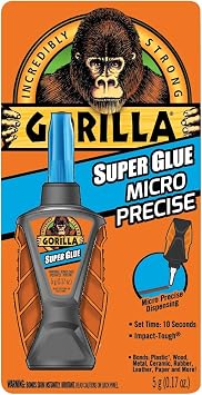 Gorilla Glue Gorilla Micro Precise Super Glue-5g, 5g