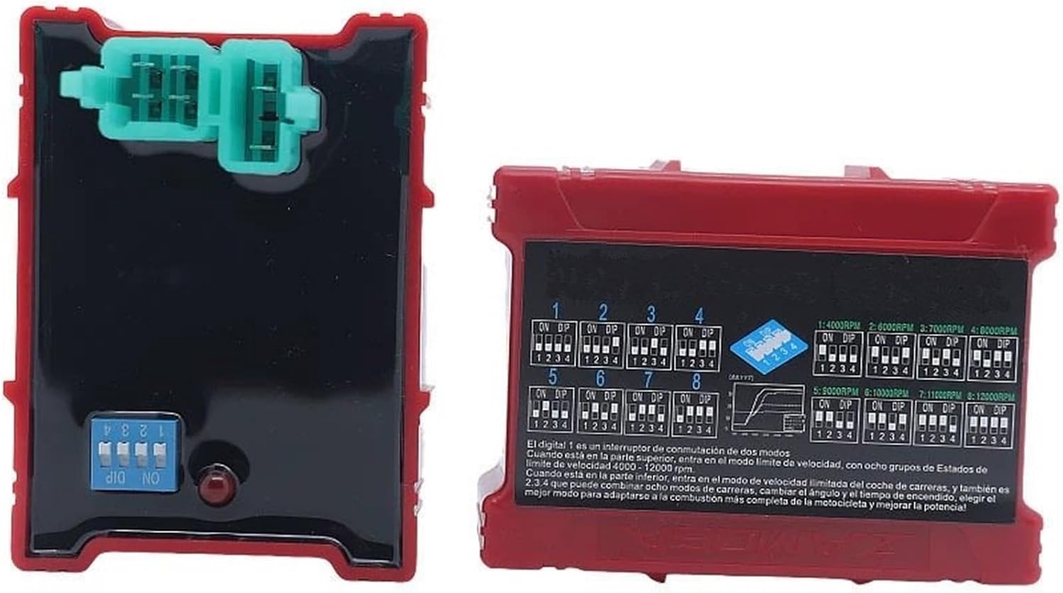 オートバイ CDI ユニット FT125 第4世代 用のイタリカ FT150 レーシングチップ イグニッションダイヤル GY6 CD