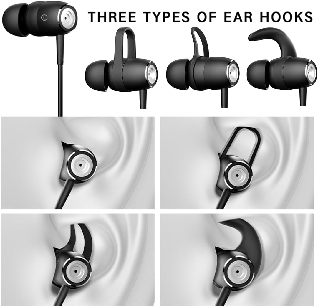 Wired Earbuds Super Bass - Call Noise-Canceling Immersive Bass ENC Microphone Noise Reduction Wired Ear Bud in-Ear Headphones with USB Type C & 3.5mm Plug HiFi DAC Audio Comfortable Sport Earphones 7 61SBGQLm4WL. AC SL1100