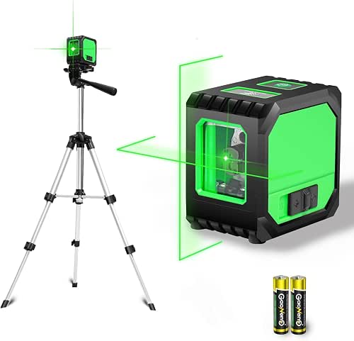 Laser level with tripod home improvement picture hanging tool,Green Cross