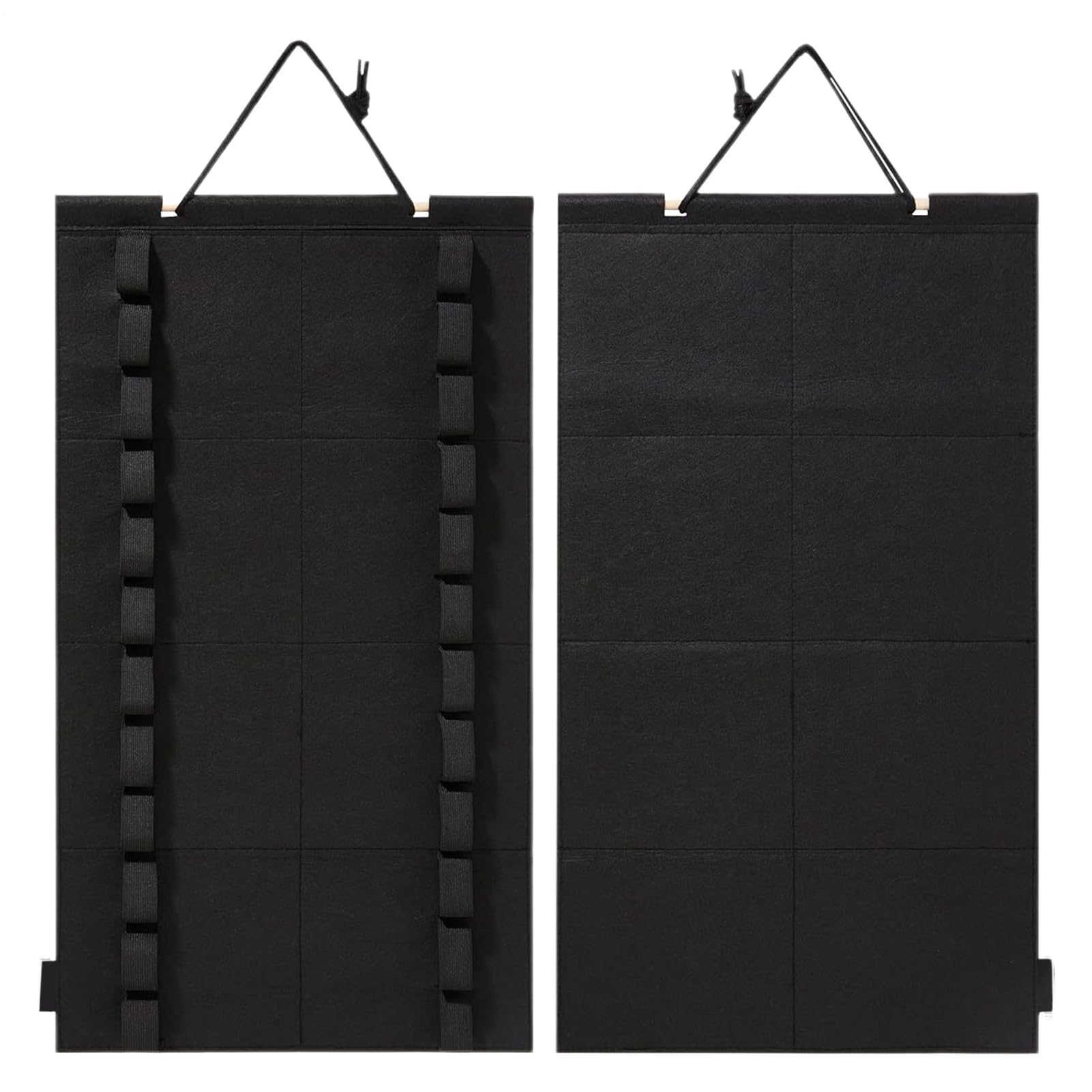 Generico Espositore Cinture - Porta Cinture Jujitsu in Feltro da Parete | Accessorio per Arti Marziali Portacinture da Parete Risparmio Spazio per Porte e Camera