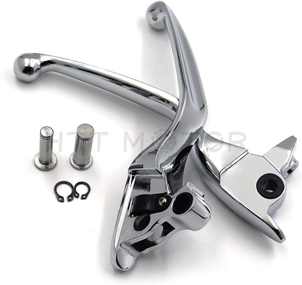 MT241-026-CD Parts Chrome Brake Clutch Hand Lever Compatible with Harley 2008-2013 Touring and Trike Models 2014-later FLHR and FLHRC (Does NOT for Models Equipped with Hydraulic Clutch)