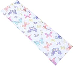 BESPORTBLE 1Pc Cortina Borboleta Persianas Transparentes Cortinas Impressas Persianas Romanas Cortinas De Meia Camada Cortinas De Café Saia De Janela Adorno De Casa Painel De Cortina De