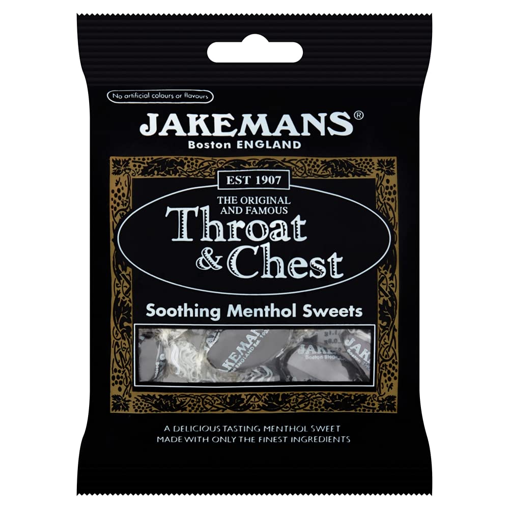 Jakemans Throat and Chest Menthol Sweets 100G - Review, Price and Buying Guide