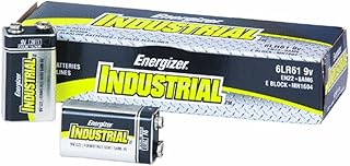 Energizer Industrial Alkaline 9v Batteries, 12/Box