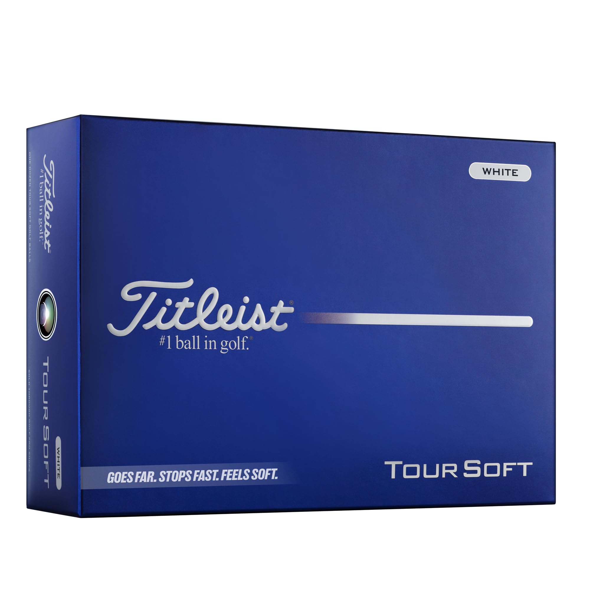 Titleist Tour Soft - Palline da golf, 1 dozzina