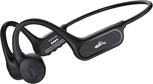 IP68 Swimming Headphones Waterproof, Bone Conduction Headphones Bluetooth 6.1, O