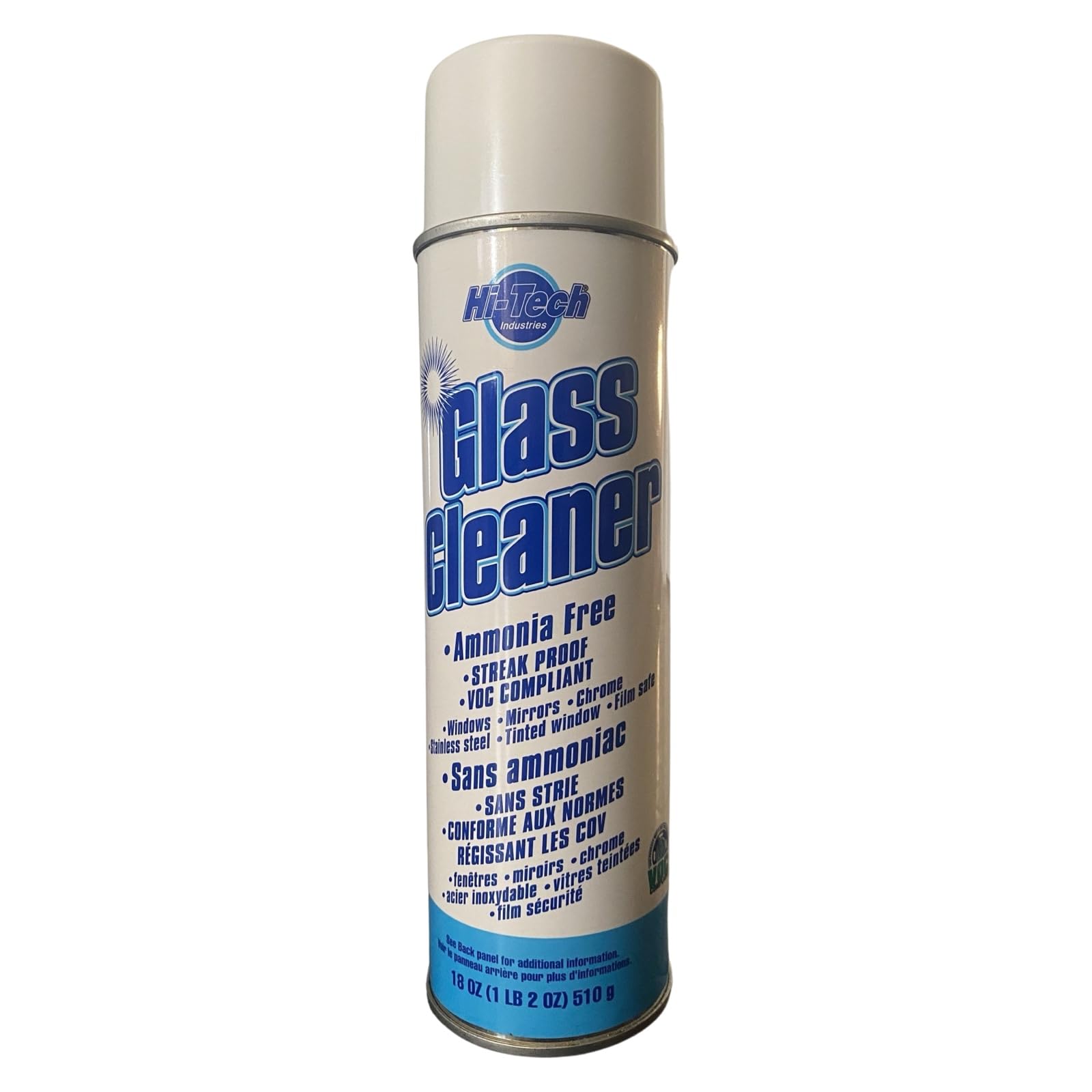 Streak Proof Glass Cleaner - Ammonia Free - 18oz Aerosol