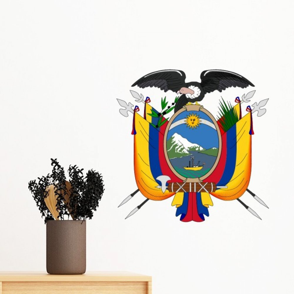 Sticker mural Quito Équateur pour créer une ambiance d'évasion dans votre chambre
