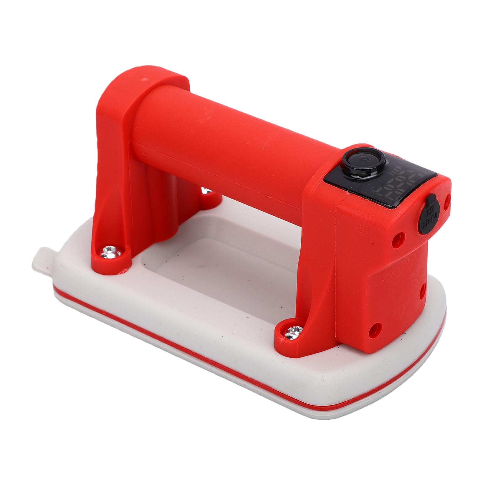 Greensen Ventosa Elettrica Ventosa in Gomma ABS Capacità 90 Kg Display Digitale Batteria 4000 MAh per Installatori di Sollevamento Specchietti per Piastrelle in Vetro e Uso Domestico