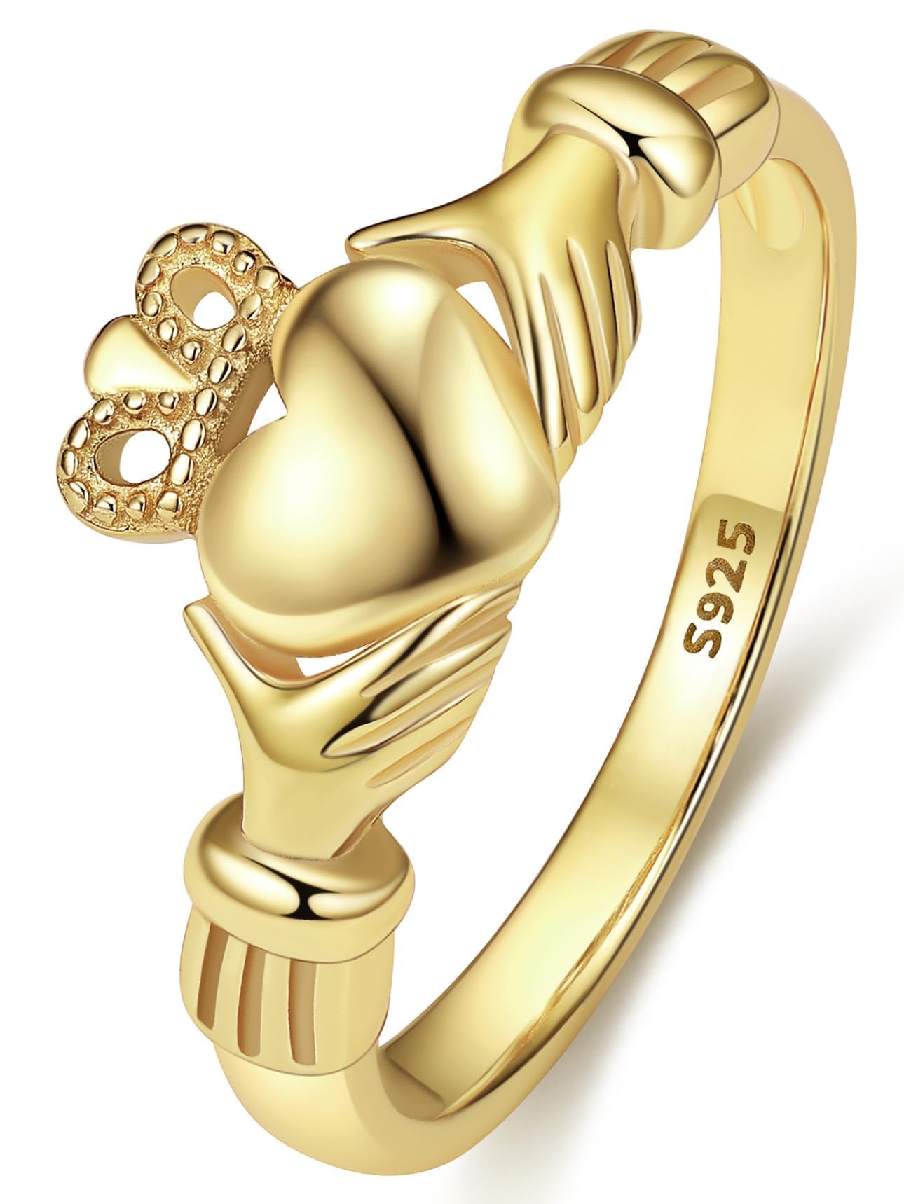 Bestyle Claddagh Celtic Knot Ring