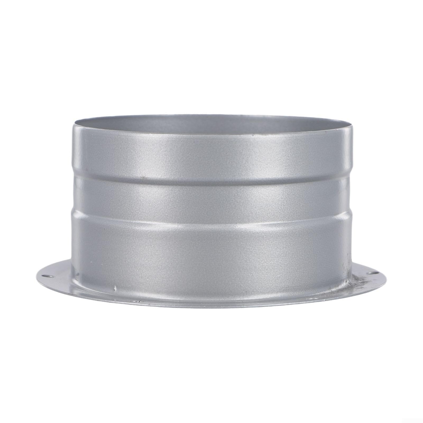 CuddleCraft Duct Connector Flange - Round Ducting Reducer - Metal Flange Vent Pipe for Wall Air Pipe Hose Flange Adapter,100mm