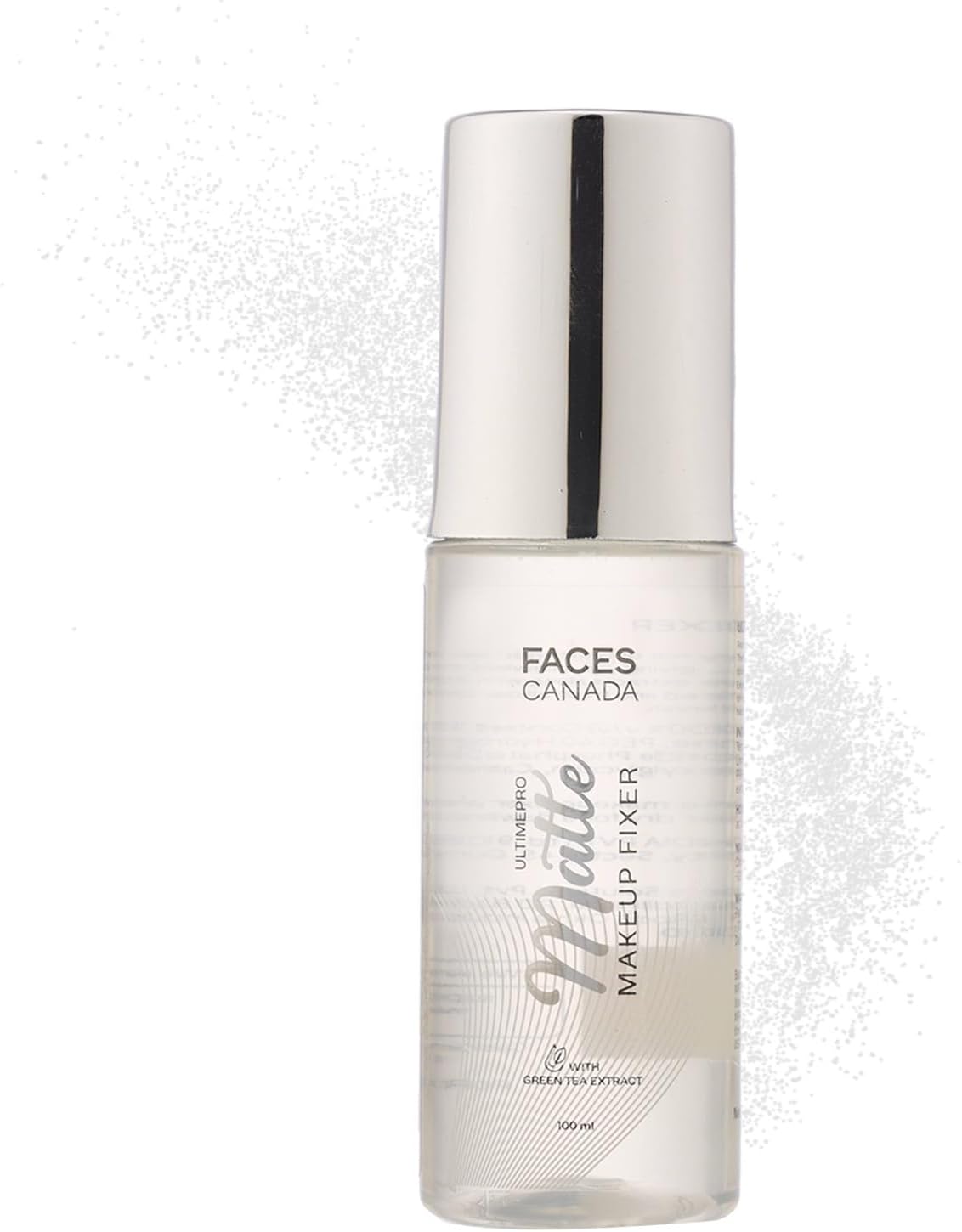 FACES CANADA Ultime Pro Matte Makeup Fixer, 100ml | Long Lasting Makeup Setting Spray | Keeps Makeup Intact | Flawless Matte Finish | Hydrates, Soothes & Refreshes Skin | Non Drying & Controls Oil