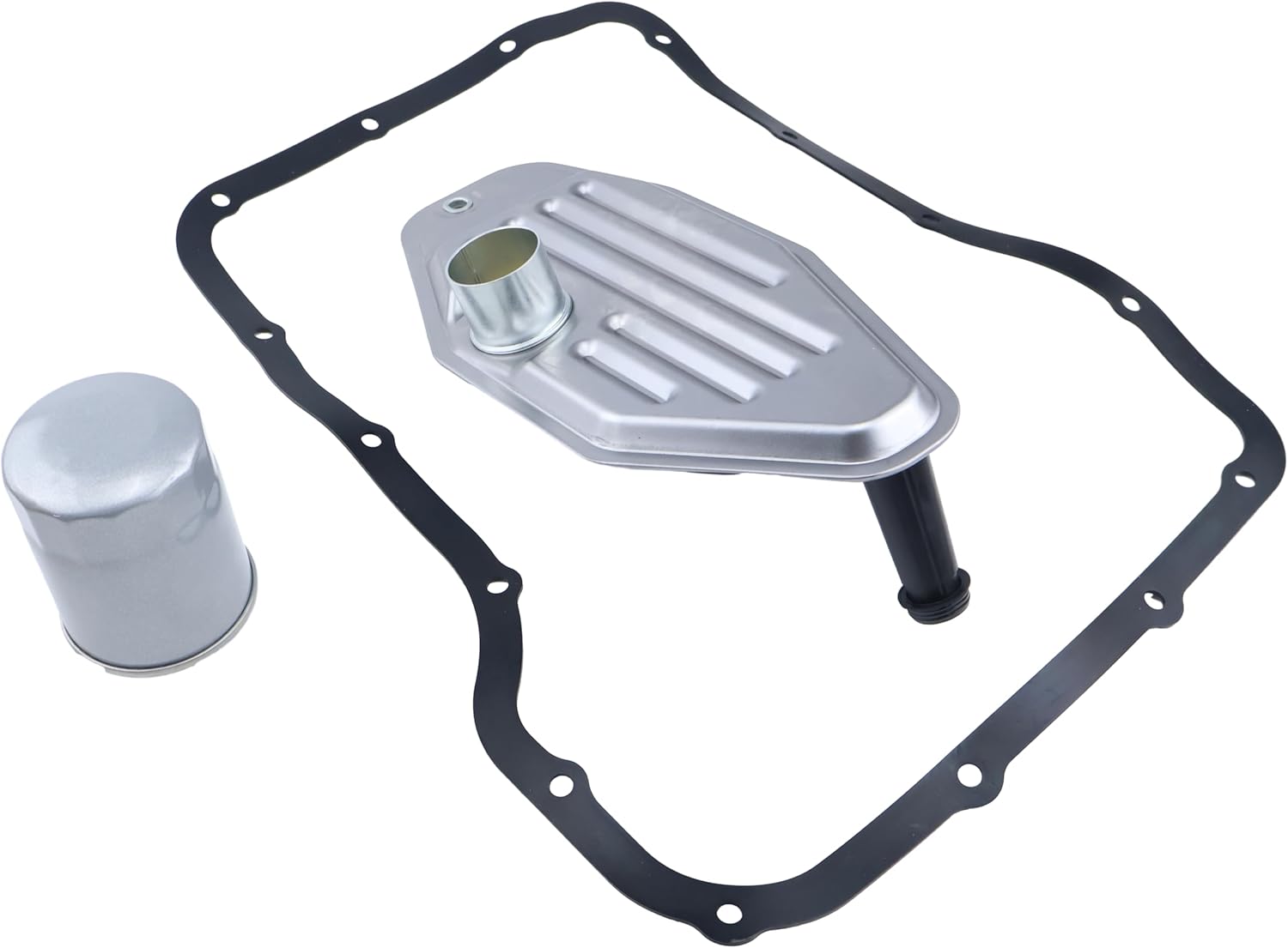Transmission Filter Kit With Pan Gasket 5179267AD 5013470AE Compatible With 45RFE 545RFE 65RFE 66RFE 68RFE 1999-UP 4X4