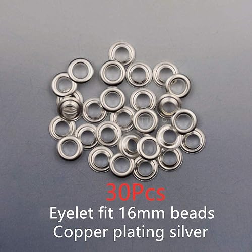 Miniatura 7 de 3 moldes de resina para cuentas redondas y planas, moldes de fundición de cuentas de agujero grande, molde de silicona con núcleo de metal incluido