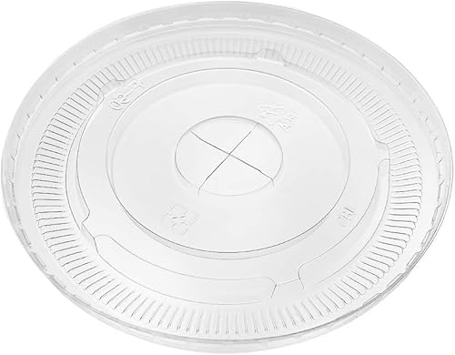 Miniatura 3 de Karat C-KCL90 - Tapa plana PET de 3543in de diámetro se adapta a vasos fríos de papel de 12 onzas a 22 onzas paquete de 1000