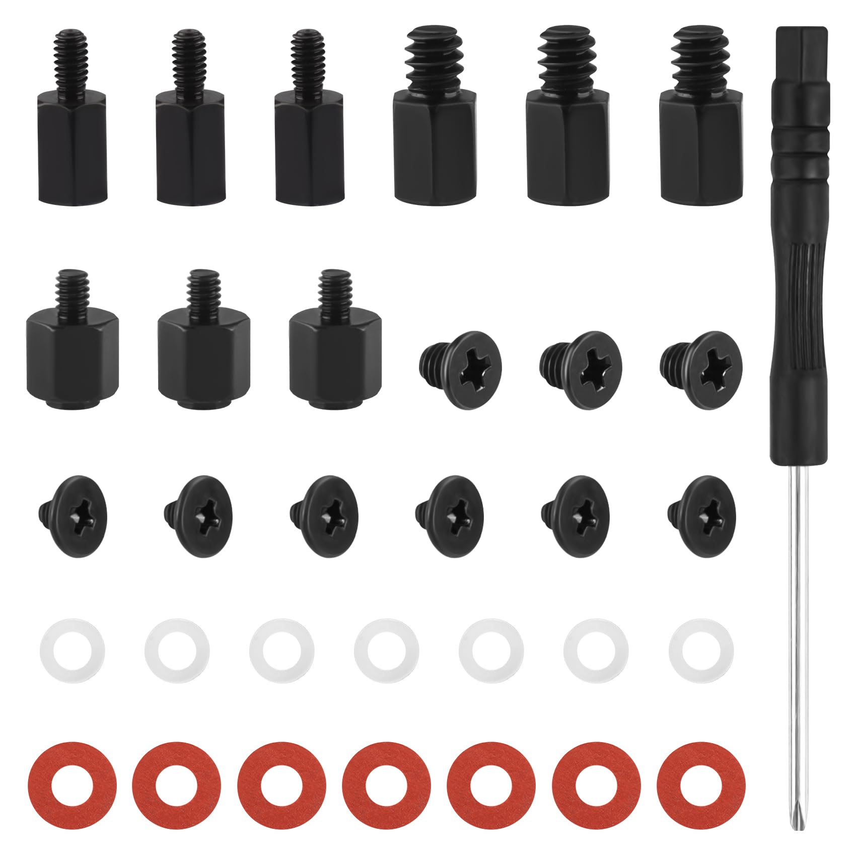 50Pcs M.2 PC Screw Set, M2 x 3mm M.2 SSD NVMe 50Pcs M.2 PC Screw Set, M2 x 3mm M.2 SSD NVMe