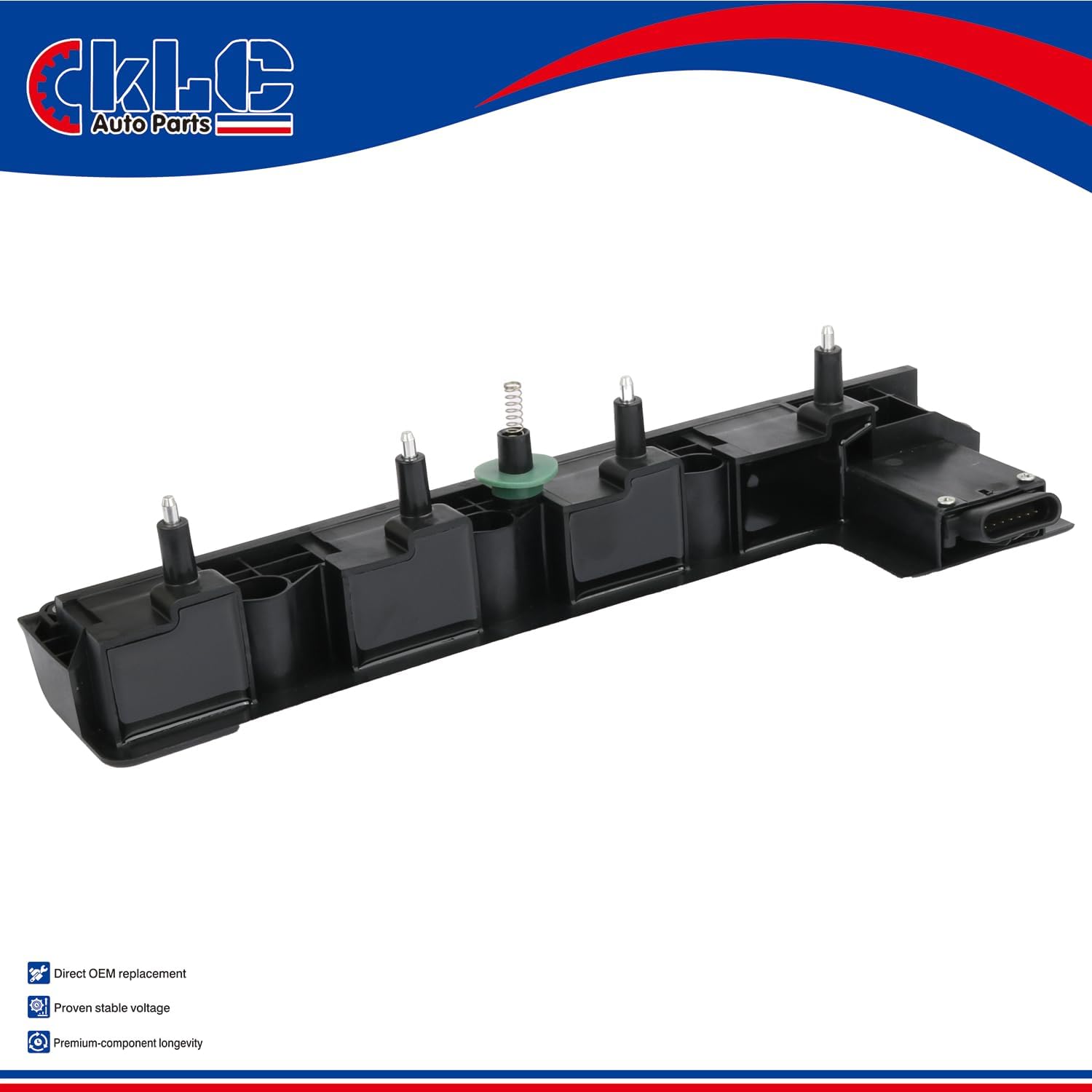 KLC 2 Pack Ignition Coil 1104076 UF266 Driver Side Left LH and 1104075 UF265 Passenger Side Right RH Compatible with Cadillac 2000-2003 DeVille Seville, 2000-2002 Eldorado, 2001-2003 Oldsmobile Aurora