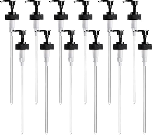 Dispensador de bomba de galón, se adapta a la mayoría de jarras y recipientes de 1 galón de capacidad, tapa de bomba de jarabe de cono de nieve