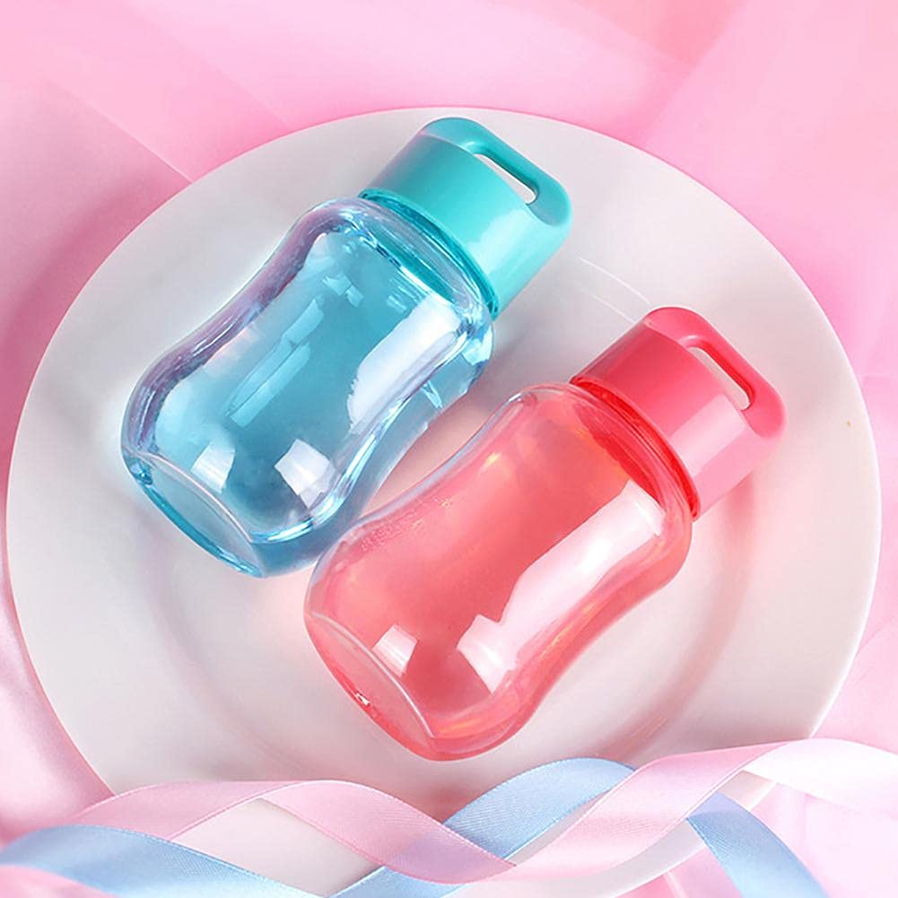 Botella de agua, botella de agua a prueba de fugas, botella de agua deportiva, botella de agua de plástico, botella de agua colorida, botellas de agua portátiles transparentes para niños, botella de