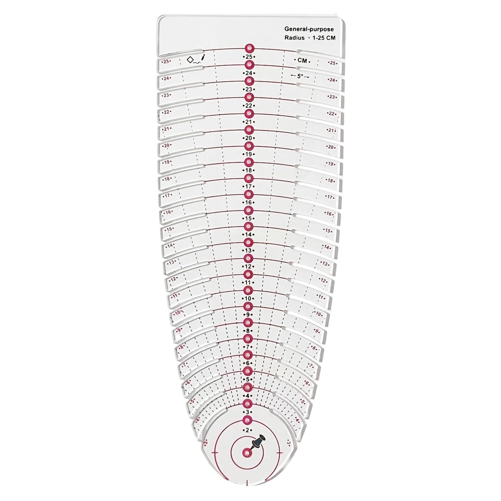 Xjdzineq Centimeter Unit Sewing Ruler With Clear Scale Measurement For Fabric Cutting And Crafting Project Sewing Accessory Ruler