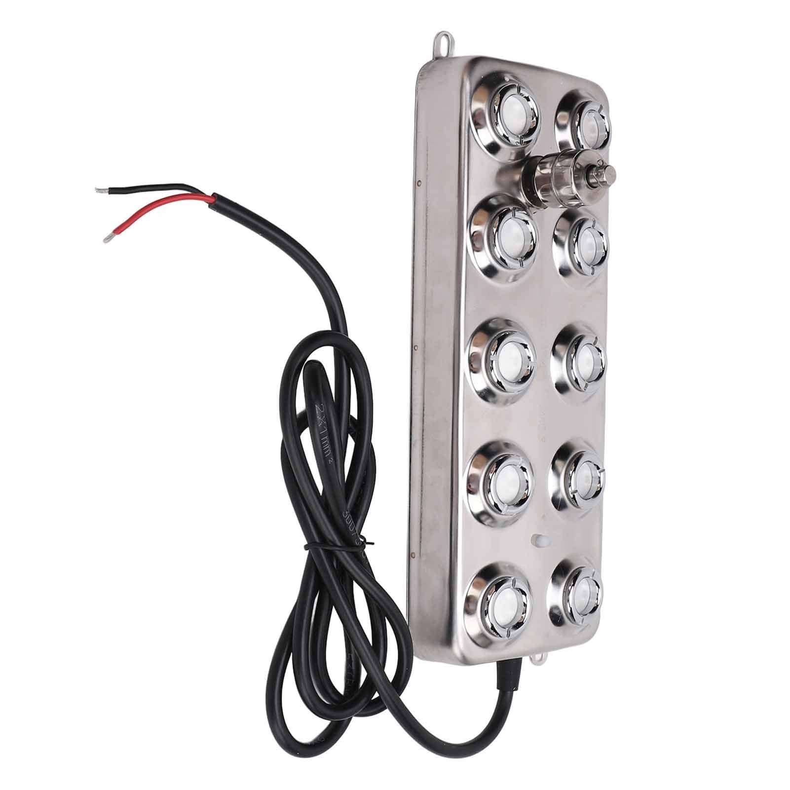 Sxhlseller Umidificatore a Ultrasuoni per Stagno con Nebbia Densa a 10 Teste per Paesaggi Artistici, Volume di Atomizzazione 4,5 L/h per Eventi in Giardino Ed All'aperto