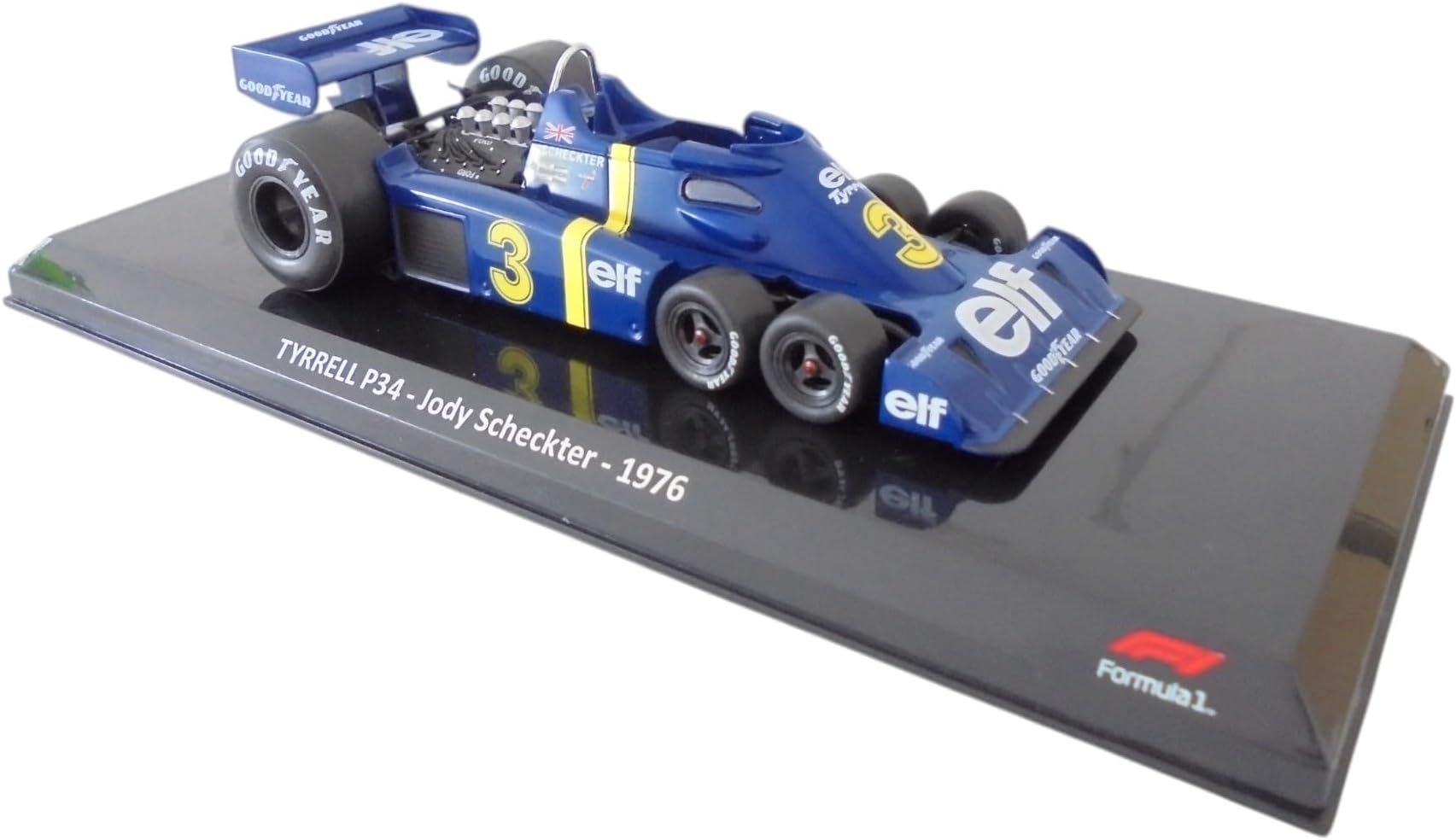 OPO 10 - Formula 1 car 1/24 compatible with TYRRELL P34 Jody Scheckter - 1976 - OR004