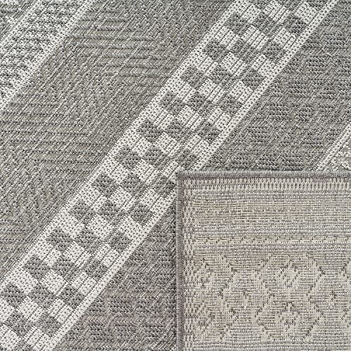 Paco Home Tappeto per Esterno da Balcone Terrazza