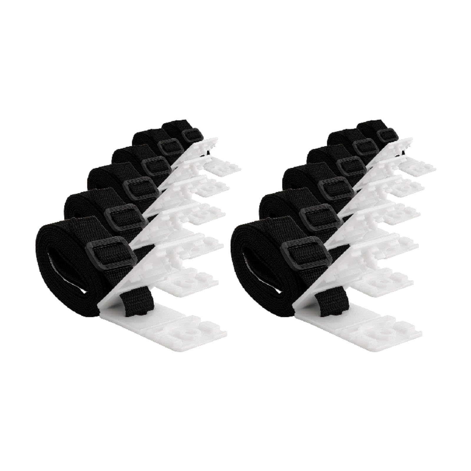 Pool Solar Cover Reel Attachment Straps Kit Lightweight Solar Blanket Straps 12 Pieces-image-6