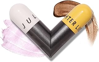 Contour Stick - Highlighter Makeup Stick - 2 Colors Dual End Liquid Contour Long Lasting Smooth Shimmer Highlighter liquid - Lightweight Blendable Super Silky Cream Contour Stick