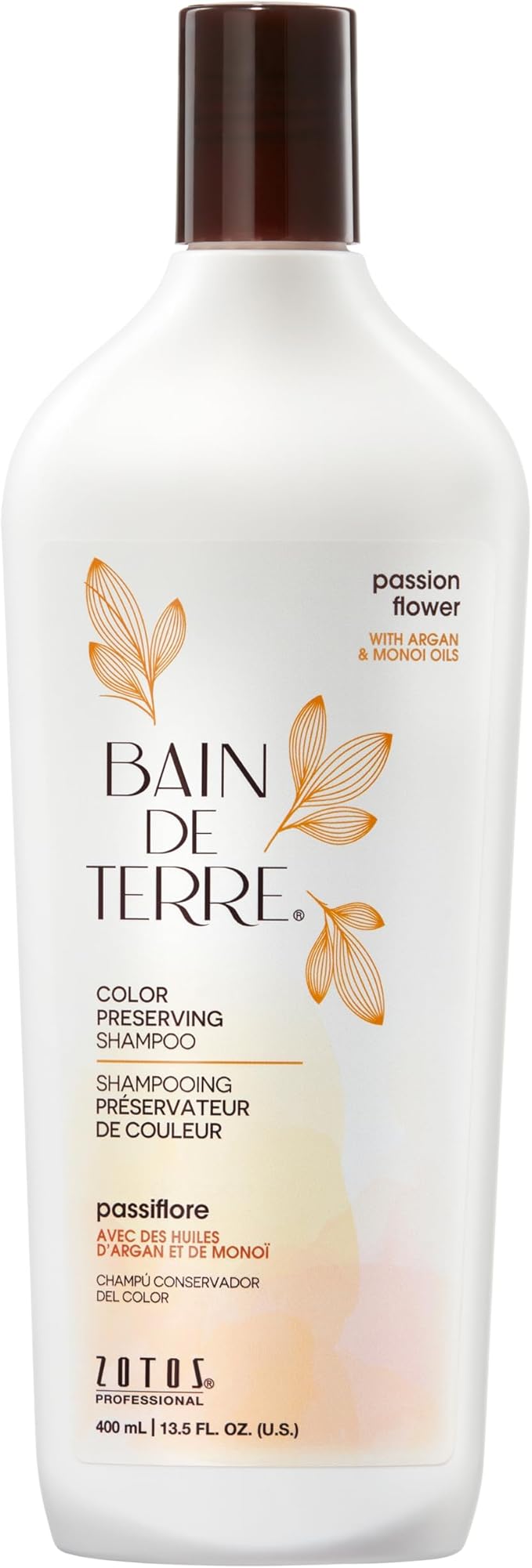 Passion Flower Color Preserving Shampoo by Bain De Terre for Unisex 13.5 oz Shampoo Amazon