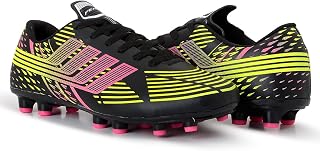 Chuteira Campo Gramado Travas Preto Rosa Verde Masculino Feminino