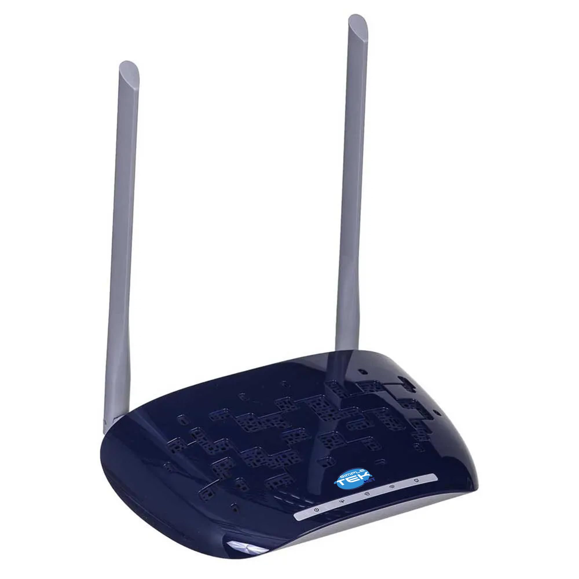 SIMPLETEK - Modem Router VDSL/ADSL ad Alta Velocità Wireless N 300 Mbps, Porta WAN/LAN, Ideale per Fibra Ottica e Rete Domestica