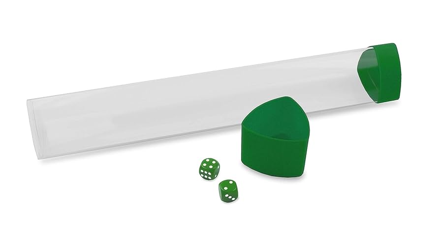 サプライ・アクセサリ・グッズ Dynasty Playmat Amazon.com: BCW Green Playmat Tube with Dice Cap | Includes