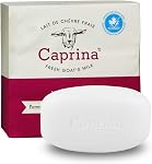 Caprina Fresh Goat Barre de savon de lait, ORIGINAL, 3.17 oz Chacun (3-Pack), Hydratant & Nettoyage doux