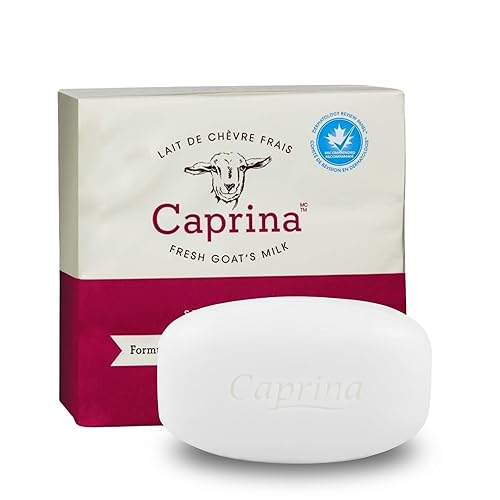 Caprina Jabón de leche de cabra fresca, fórmula original, 3.9 oz